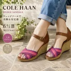 COLE HAAN ウェッジサンダル 約23.5cmのサムネイル