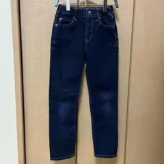 【UNIQLO(ユニクロ)】ウルトラストレッチジーンズ　キッズ 130cm