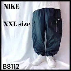 NIKE ナイキ ストリート カーゴパンツ 極太 バルーンシルエット 黒 XXL