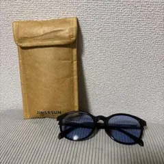JINS&SUN サングラス ブラック ブルーレンズのサムネイル
