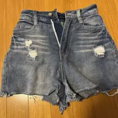 デニム ショートパンツ