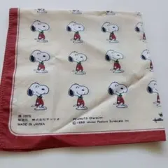 昭和レトロ　SNOOPY ハンカチ 綿100% 日本製のサムネイル