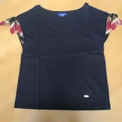 BLUE LABEL CRESTBRIDGE 袖リボン Tシャツ ネイビーのサムネイル