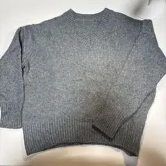 無印良品　ブルーVネックセーター XL 最終値下げ