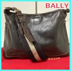 バリー　ショルダーバッグ　メッセンジャー　レザー　ダークブラウン　保存袋