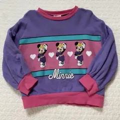 リックス ミニー トレーナー 100cm 紫 ピンク