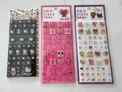 ハローキティ　タイルシールセット 3枚