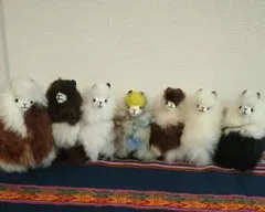 ベビーアルパカぬいぐるみ(小)