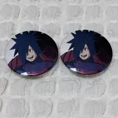 NARUTO ベースヤードトーキョー 缶バッジ マダラ NARUTO缶バッジ うちはマダラ ベースヤードトーキョー - メルカリ