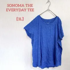 SONOMA THE EVERYDAY TEE 【3L】 青色 Tシャツ