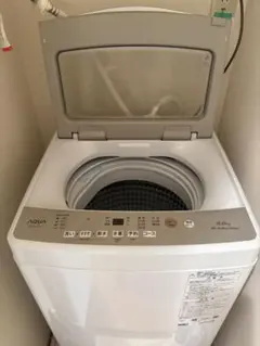 AQUA 2025年製 縦型全自動洗濯機 AQW-S6R(W) 6kg 美品のサムネイル