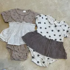 tete a tete テータテート ロンパース 80センチ⭐︎2枚セット
