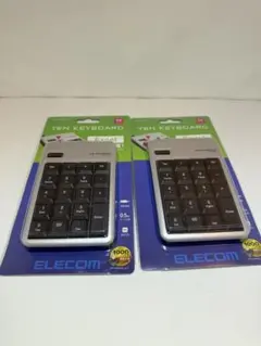 ELECOM テンキー TK-TCM011SV 2個セット