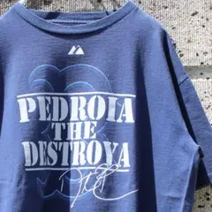 Majestic × レッドソックス ペドロイア 古着 Tシャツ