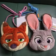 ズートピア　ニック　ジュディ　ファンキャップ&ショルダーバッグ4点セット ファンキャップ、ショルダーバッグなど！東京ディズニーランド