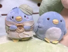 すみっコぐらし　てのりぬいぐるみ　ぺんぎん（本物）