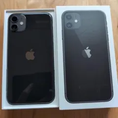 iPhone 11 ブラック 64 GB SIMフリー