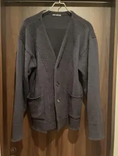 ウール カーディガン