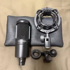 audio-technica AT2020コンデンサーマイク 本体＋純正付属品のサムネイル