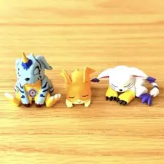 デジモン　おやすみ隊　ガブモン　パタモン　テイルモン　3点セット