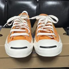 Converse Jack Purcell オレンジ スニーカー