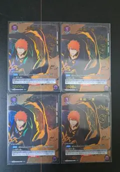 BLEACH ユニオンアリーナ 更木剣八 SR ☆1 パラレル4枚セット - メルカリ