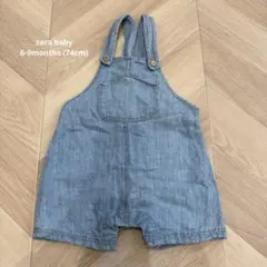 ZARA baby デニムサロペットロンパース 74センチ ベビー服 子供服