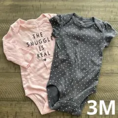カーターズ　ロンパース　3m 2枚セット