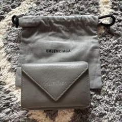 BALENCIAGA 三つ折り財布 グレーのサムネイル