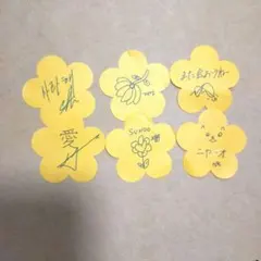 ENHYPEN fate+ オレンジフラワー 落下物 花びら