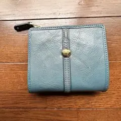 Dakota 二つ折り財布 青のサムネイル