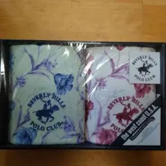 BEVERLY HILLS POLO CLUB フェイスタオル 2枚セット