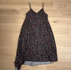 【美品】Mila owen 花柄キャミソールロングワンピース