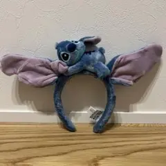 ステッチ　カチューシャ 念願のスティッチカチューシャ💙 おっきいぬいぐるみも欲しかっ