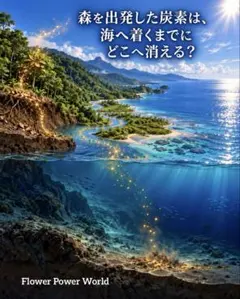 森を出発した炭素は、海へ着くまでにどこへ消える？