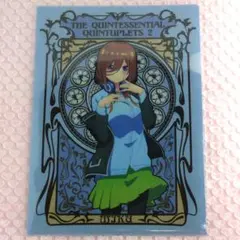 【開封品】中野三玖 五等分の花嫁 アールヌーボーアート A4 クリアファイル