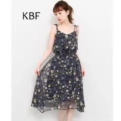 美品 アーバンリサーチ KBF 花柄 ボタニカルワンピース フレアスカート 夏服