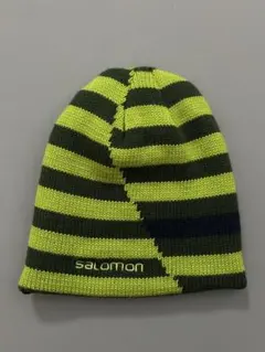 00s salomon y2k リバーシブル　ボーダーニットキャップ　在原みゆ紀
