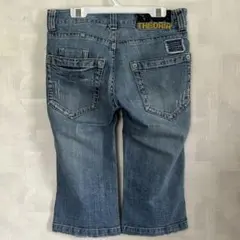 THEORIA デニム ハーフパンツ ダメージ加工　W61