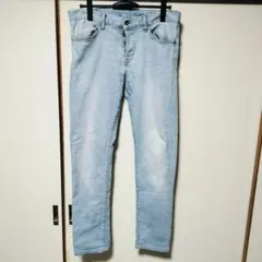 ライトブルー　デニム　H&M　w86cm　スリムフィット　ジーンズ　ジーパン