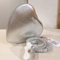 FURFUR ファーファー　ハート　シルバー　ハンドバッグ　ショルダーバッグのサムネイル