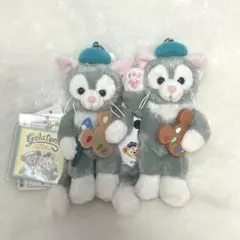 【新品タグ付】ジェラトーニ ぬいぐるみバッジ 2点セット