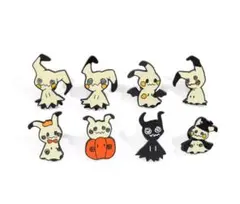 ポケモン☆ミミッキュ☆ハロウィン☆ピンバッジ☆8点セット