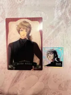 ときメモGS4 御影小次郎 クリアブロマイド オーロラアクリルキューブ