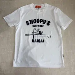 SNOOPY'S SURF SHOP Tシャツ 半袖 ホワイト M