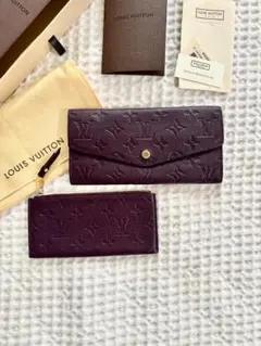 ルイ・ヴィトン モノグラム・アンプラント ポルトフォイユ・キュリユーズ　長財布
