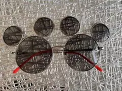 ミッキー型 サングラス グレー レンズ