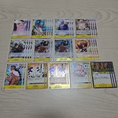 ワンピースカード　セット　黄11