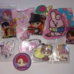 公式BT21, tinytan グク のキーホルダーセットなど未開封有