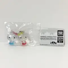 サンリオ なかよしドロップチャーム ハローキティ ハローミミィ キーホルダー